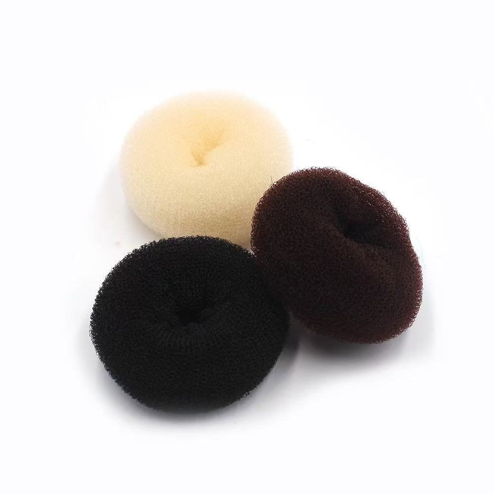 Ball joyería de pelo donut perezoso plato de pelo artefacto de la novia joyería de pelo trenzado brote de flores coreano al por mayor al por mayor