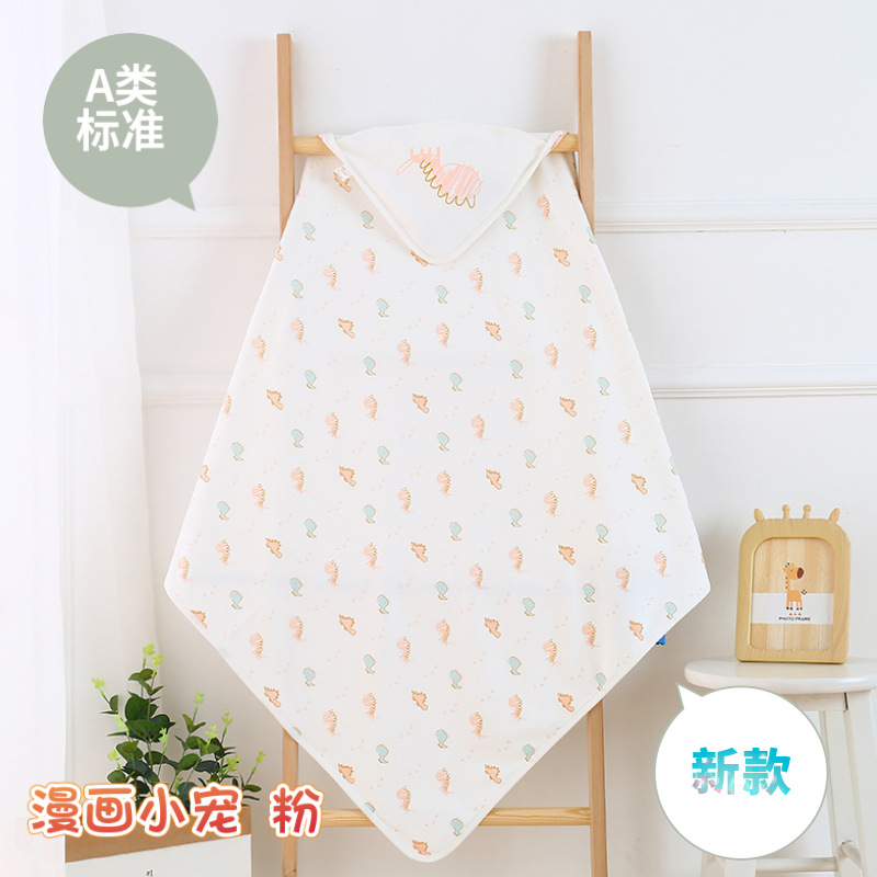 婴儿抱被春秋厚款纯棉新生儿加厚被子宝宝用品薄款初生襁褓包巾单