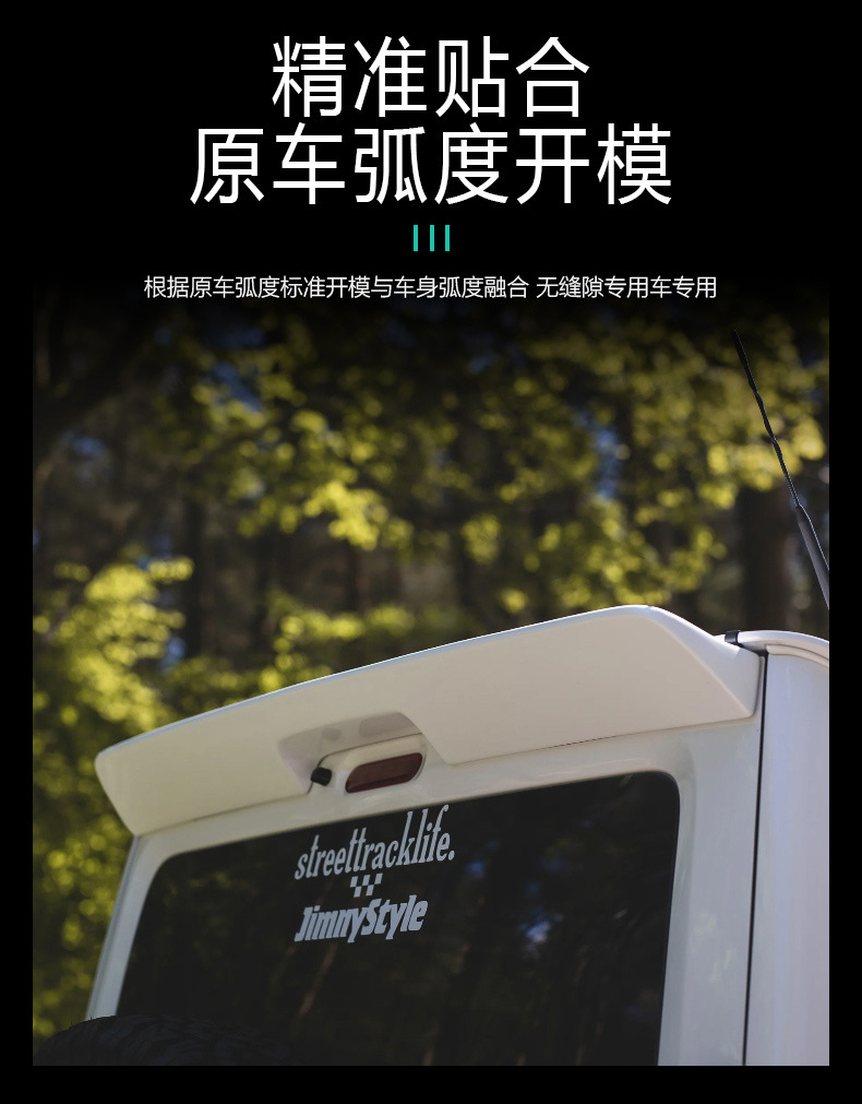 Applicable to the new Jimny modified tail 2019-24 new Jimny JB64/JB74 tail