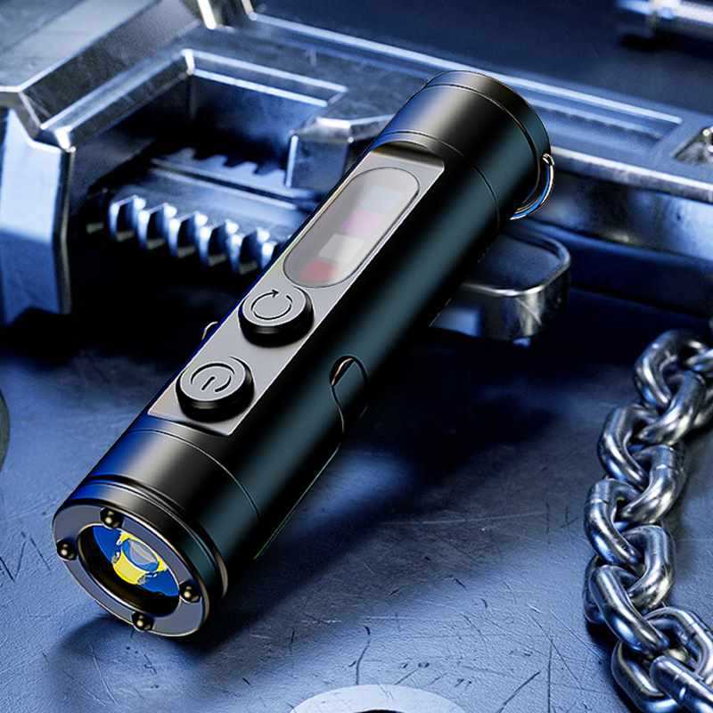 ✅ Wivard K2 キーホルダー懐中電灯 車載用 小型 ポータブル 強力ライト 充電式 屋外用 磁気吸着式 作業用|undefined