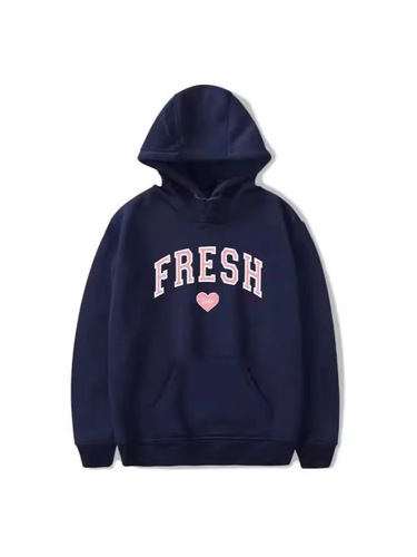 Trendy European and American Brand Hoodies: New Fleece-Enhanced Unisex Sweatshirts: Fashionable Casual Pullover Hoodies