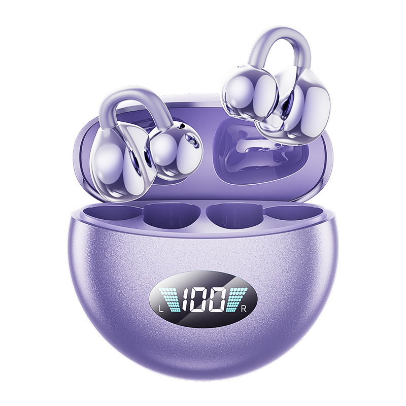 Audífonos Bluetooth Q88 con Traducción IA, Modelo Nuevo, Inalámbricos, Sin Inserción en el Oído, con Clip, Batería de Larga Duración, Deportivos, Venta al por Mayor de Fábrica image 5