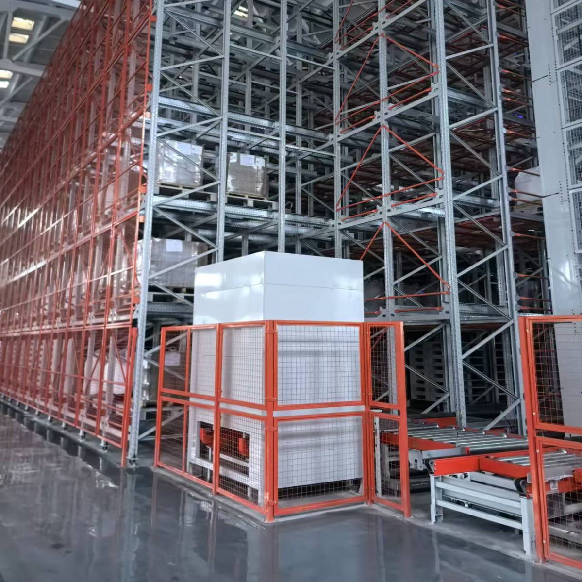 杭州工厂无动力滚筒线生产流水线地滚线卸货滑梯滚筒线卸货滚轮机