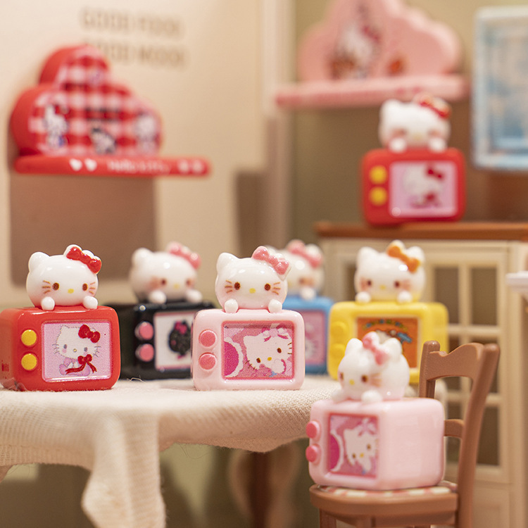 [Kt Tv] Miniature Cartoon Creative Ornaments Dollhouse Toy Decorations DIY Resin Accessories