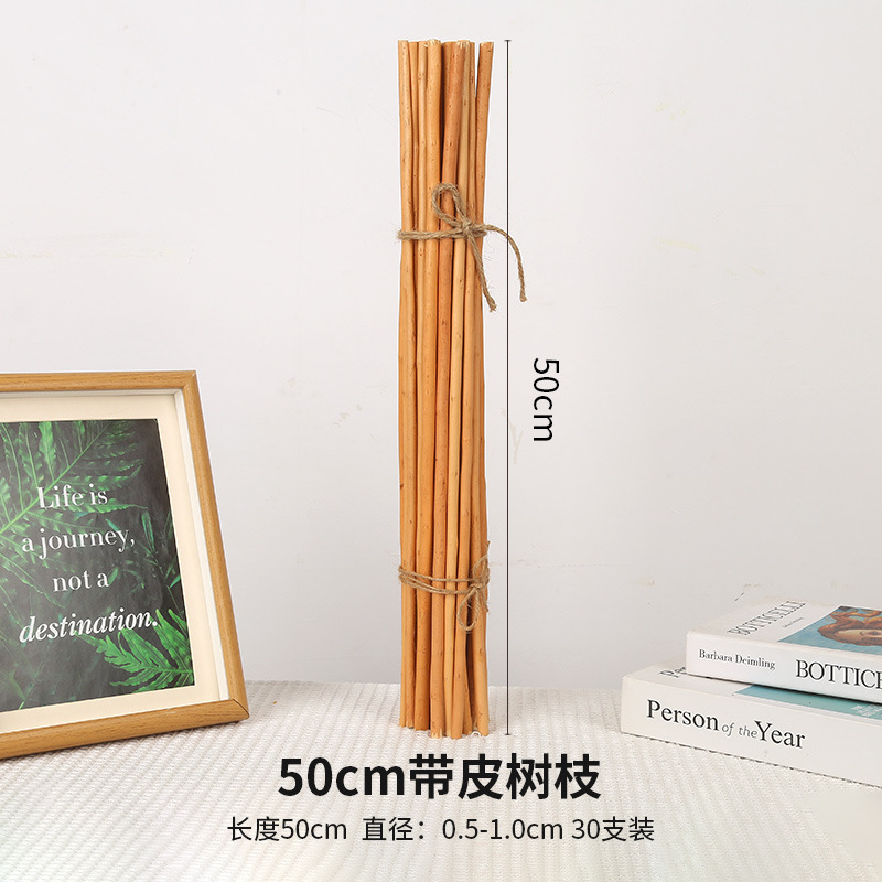 Gọt vỏ 50cm cành màu ban đầu 30 dày khoảng 0,5-1cm