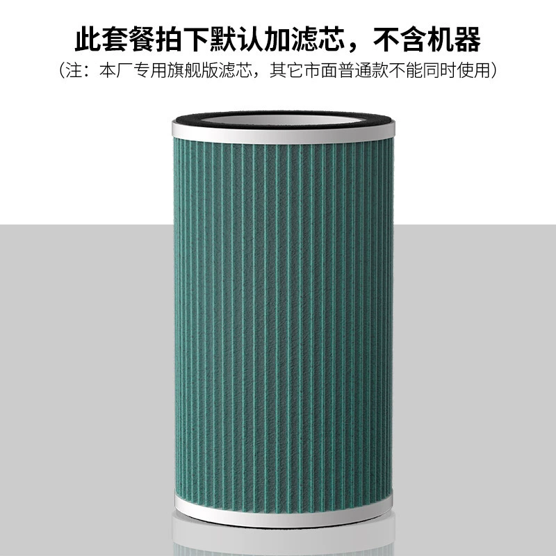 Air purifier TC-015, compact home filter with HEPA & activated carbon, anion sterilization