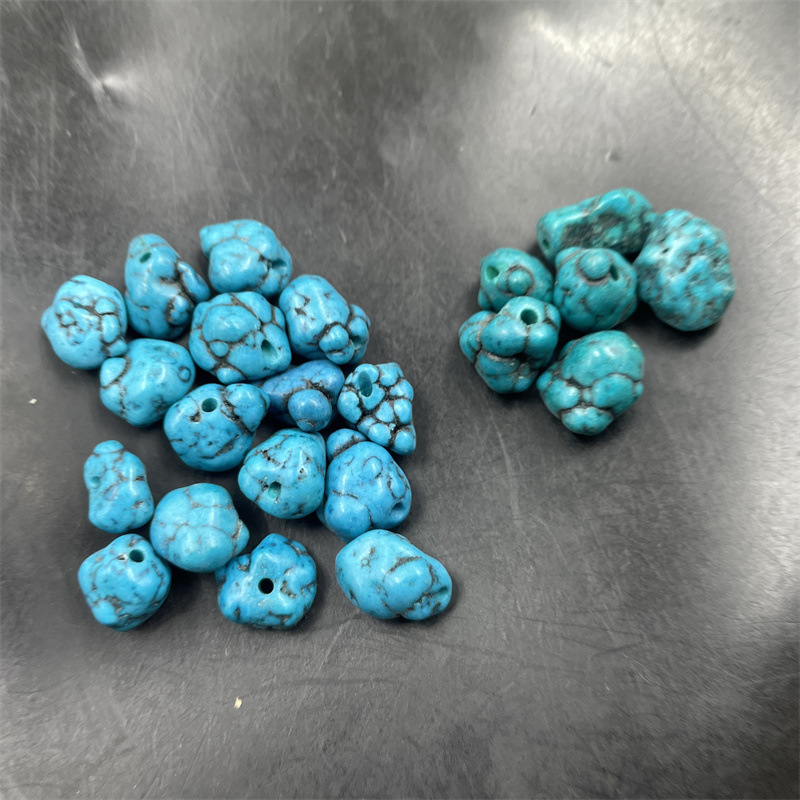 Affordable Jade DIY Jewelry Accessories Optimized Turquoise Raw Stone Beads Accompanying Small Stone Raw Stone Loose Batch