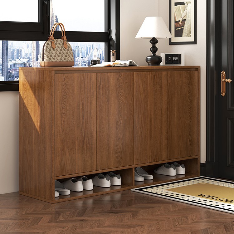 Entrance Durable Shoe Cabinet Doorway Indoor Shoe Cabinet Entrance Cabinet Integrated Dust-Proof Storage Large Capacity Multi-Layer Shoe Rack New Style