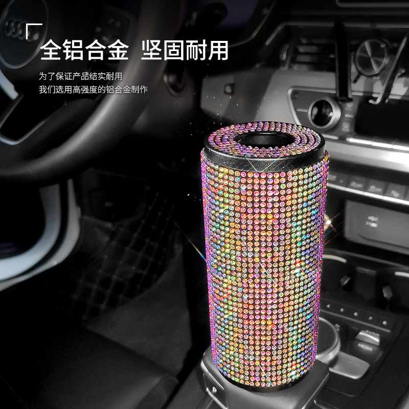 Caja de pañuelos de coche colgando caja de pañuelos de coche diamante-incrustado creativo lindo mujer visera decorativa servilleta de coche cartón