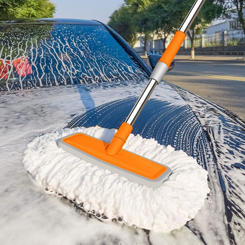 G5U Professional Car Wash Mop Does Not Damage the Car, Special Artifact for Brushing the Car, Thickeneded Brush, Soft Bristles, Does Not Damage the Paint, Car Wiping Brush
