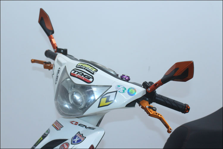 Motorcycle and Scooter Modified Handlebar Grips, Aluminum Alloy Handlebar Grips, Scooter Handlebar Grips, Motorcycle Throttle Grip Covers