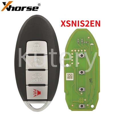 Xhorse is suitable for Nissan VVDI smart card remote control car key XSNIS2EN foreign trade version