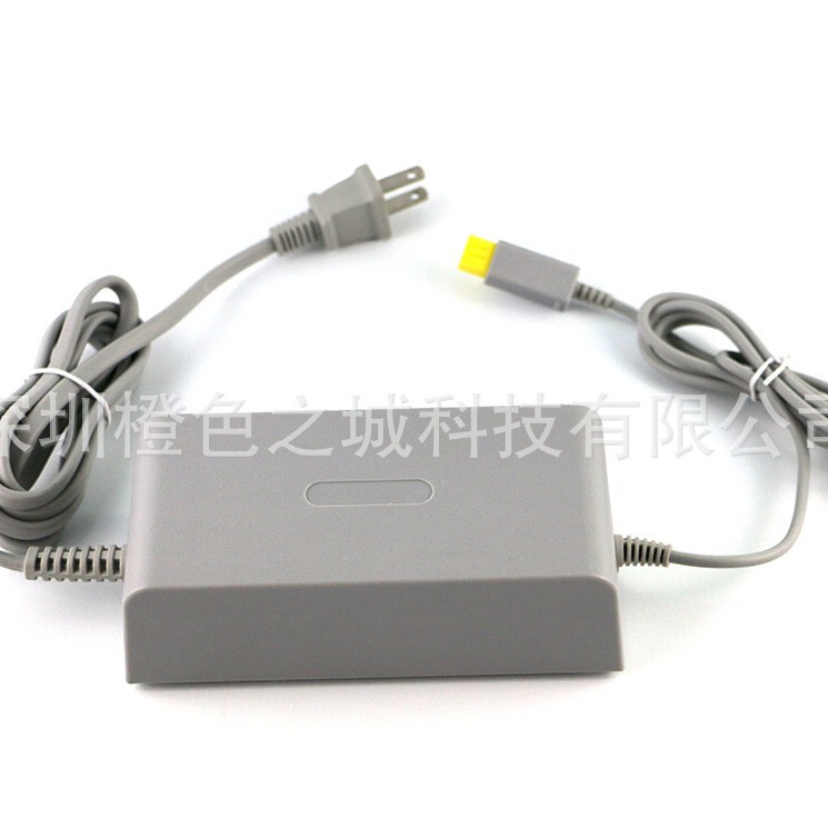 Suitable for Wii U Console Fire Bull Wiiu Power Charger Flat Plug Wiiu Pad Console Adapter Us Standard