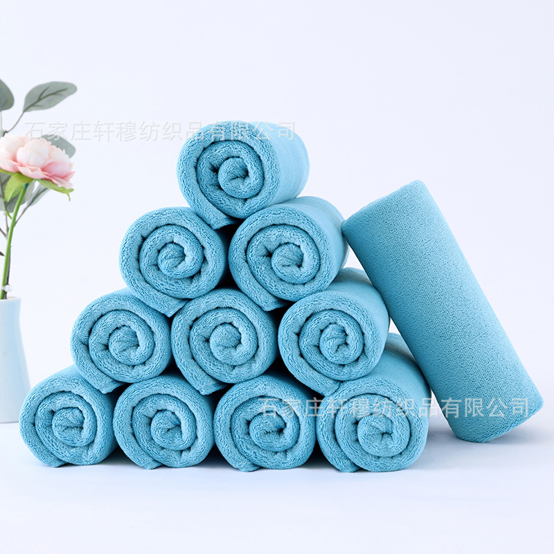 Lake blue / 35*75(hairdressing towel) 300g/ ㎡