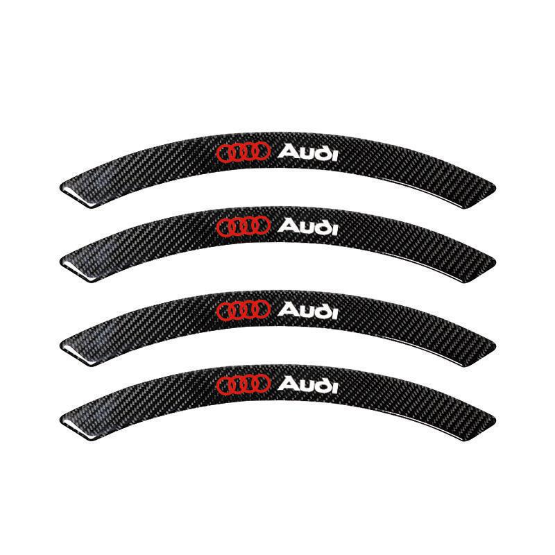 Parche de ceja de rueda de fibra de carbono para automóvil, tira decorativa de ceja de rueda epoxi, adhesivo anticolisión engrosado, resistente a arañazos, tira anticolisión de carrocería