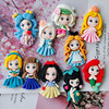 Big cartoon resin for princess with accessories, children's cute hair accessory, new collection