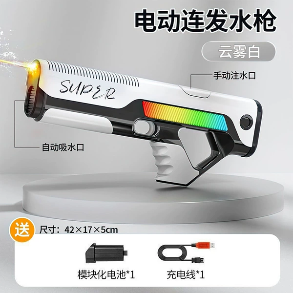 60A [flame head/self-priming/pulse burst] white