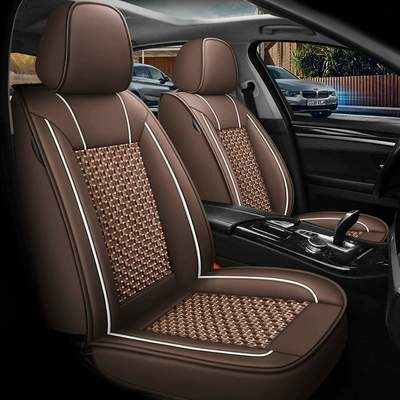 Universal seat cover: Cover Leather Seat Cover Summer Ice