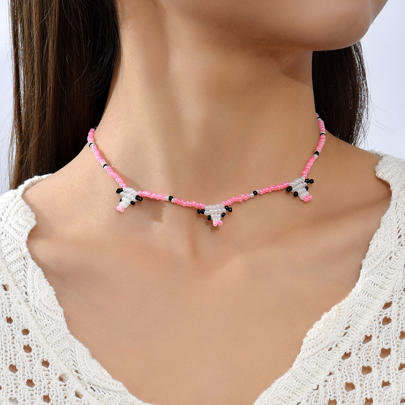 Collier Vache Bohème Simple Perles Tissées À La Main Femme display picture 1