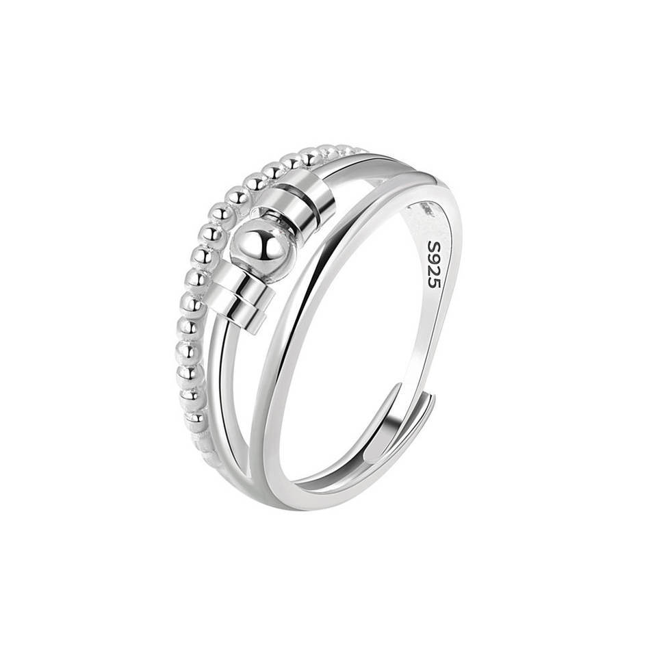 Sparkling Ring For Women, Crafted With Romance.Sleek & Comfortable, Designed To Highlight Your Charm.A Subtle Yet Stunning Piece For Dates,_voghion.com