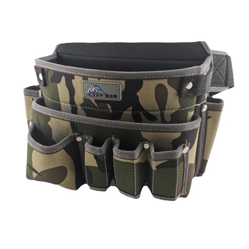 Kit de papel tapiz para trabajar la madera bolsillo de uñas bolsa de uñas resistente al desgaste bolsa de cintura bolsa de uñas multifuncional Kit de bolsillo de cintura