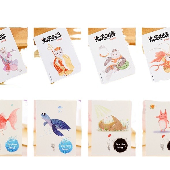 Papelería coreana creativa mini cuaderno de notas para estudiantes cuaderno de notas suave