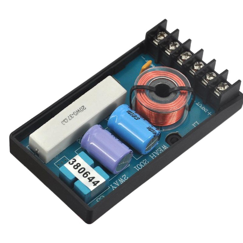 Divisor de frecuencia de audio del coche de alta y baja de dos vías del altavoz del coche de Alta Fidelidad altavoz de actualización Crossover divisor