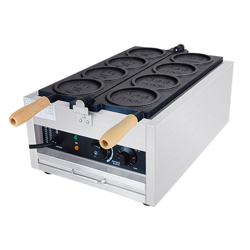 Cocinar máquina de pan cepillado de monedas de oro comercial