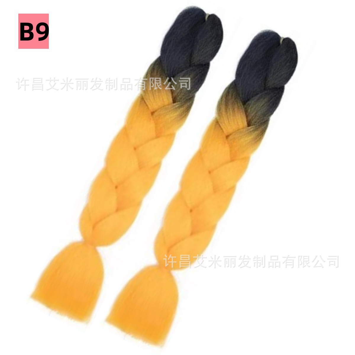 Trenzas africanas con cabello rosa渐 – materiales de alta temperatura, estilo boxeador