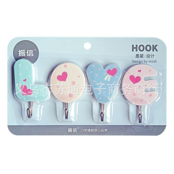 X Zhenxin sticky hook wholesale creative clothing hook plastic hook…