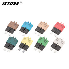 Reversible fuse 5-30A medium manual reset circuit breaker fuse car overcurrent protection fuse