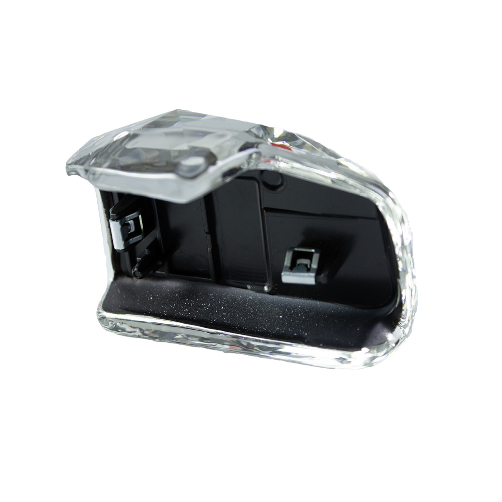 Nuevo accesorio de bola de cambio de marchas de cristal para Audi A4 cubierta de decoración interior de automóvil image 3
