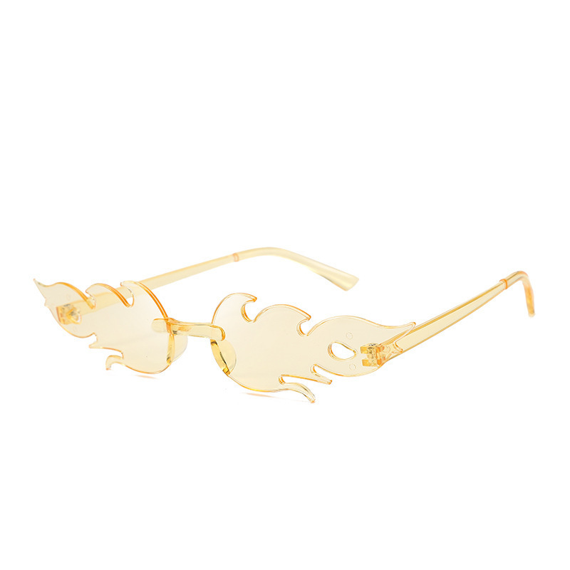 Gafas de sol llama color caramelo para baile y espectáculos