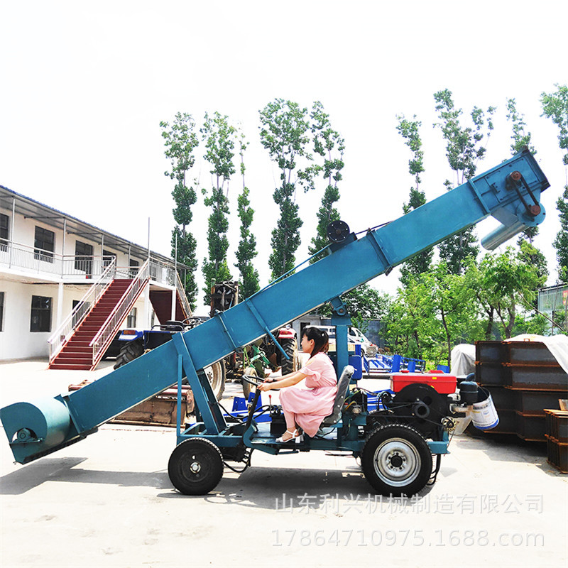 曲阜 农场粮食装车扒谷机 粮食扒谷机 路面玉米装车机 沙子装车机