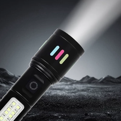 outdoor camping adventure emergency flashlight, UV fənərlər