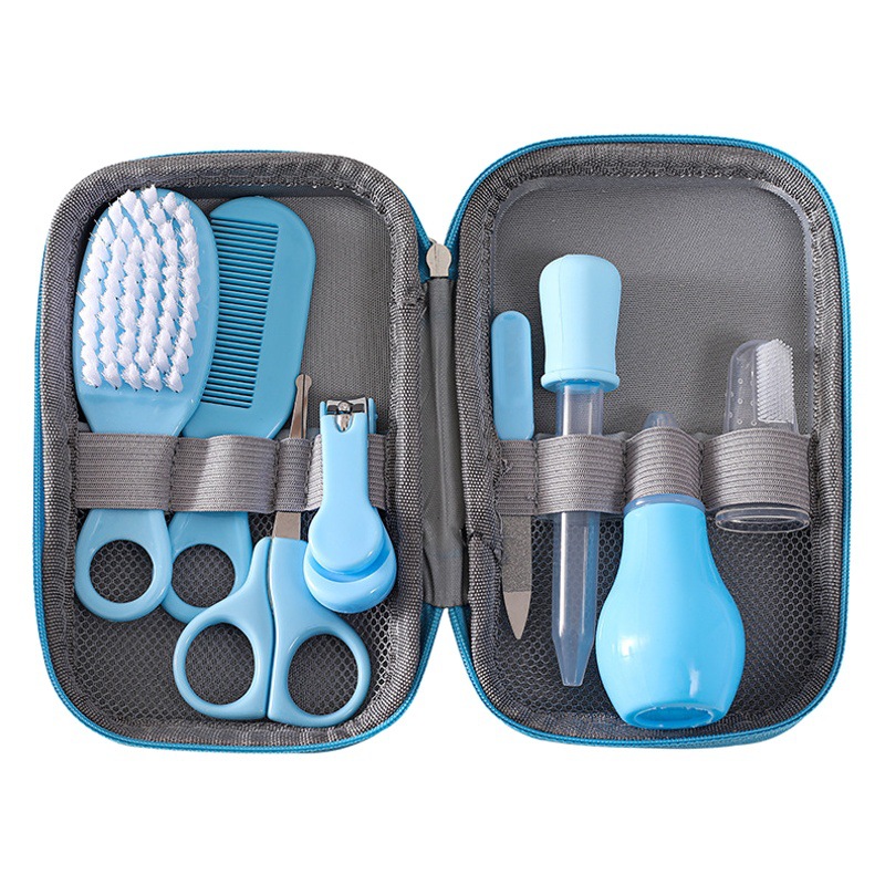 Kit de cuidado para bebé y mamá | Cepillo suave, peine, cuentagotas y alimentador | Juego de aseo infantil seguro