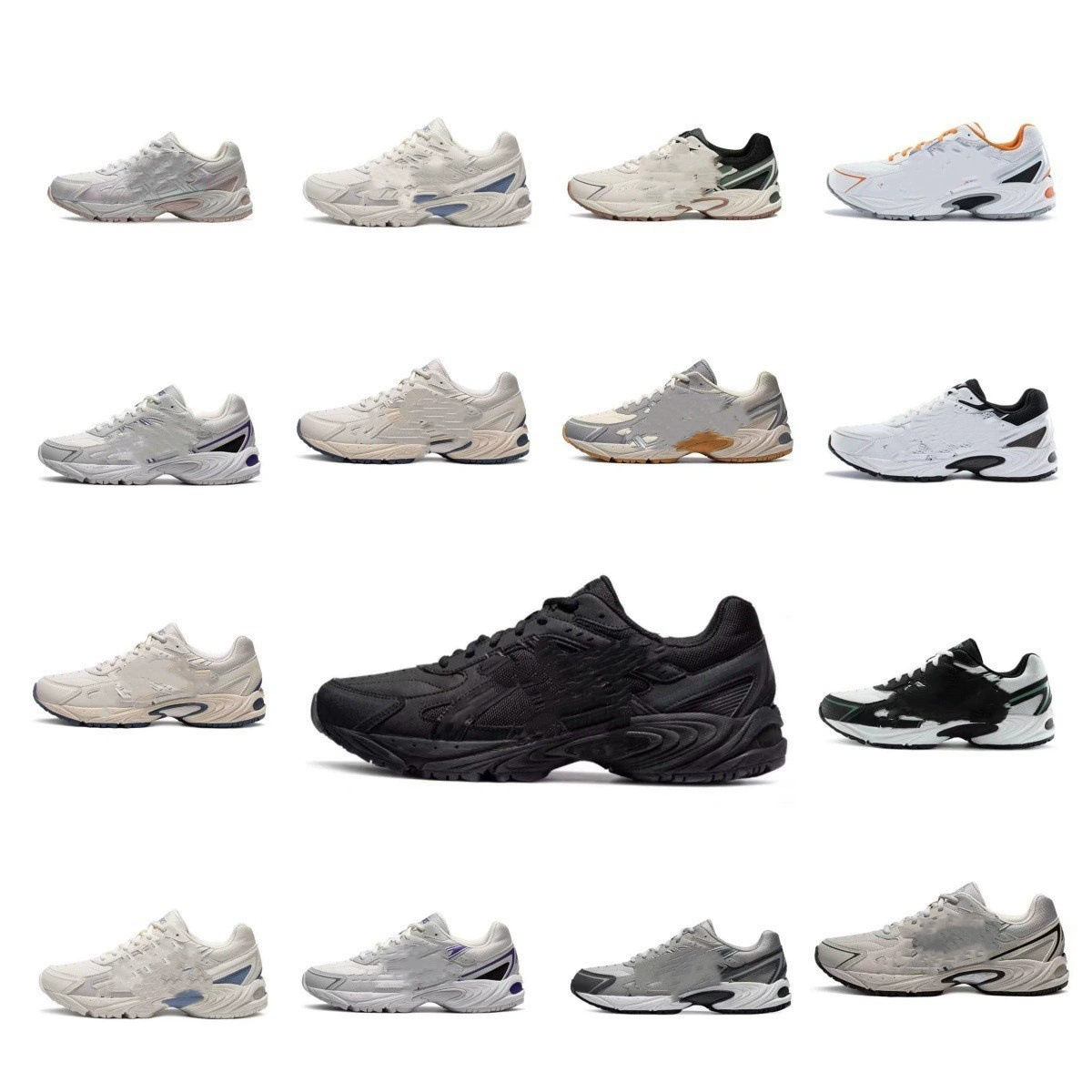 Новые кроссовки для мужчин и женщин, дышащие, амортизирующие, ультралегкие, в стиле ретро, для спорта и бега, оптом.
