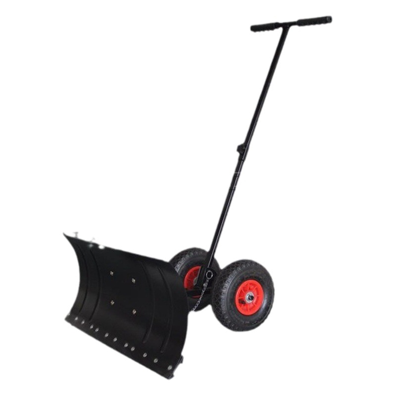 Pala de nieve con ruedas portátil pequeña pala de nieve herramienta de nieve noreste Dalian invierno al aire libre equipo de pala de nieve
