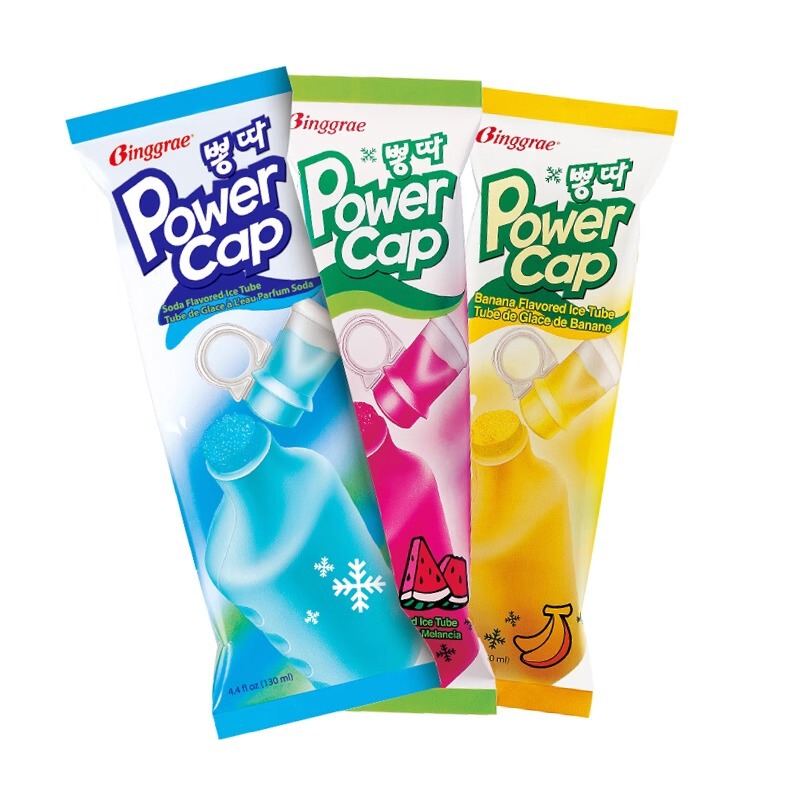 Korean Imported Binggrae Popsicle Chocolate Watermelon Banana Ice Cream Popsicle Wholesale Ice Popsicle