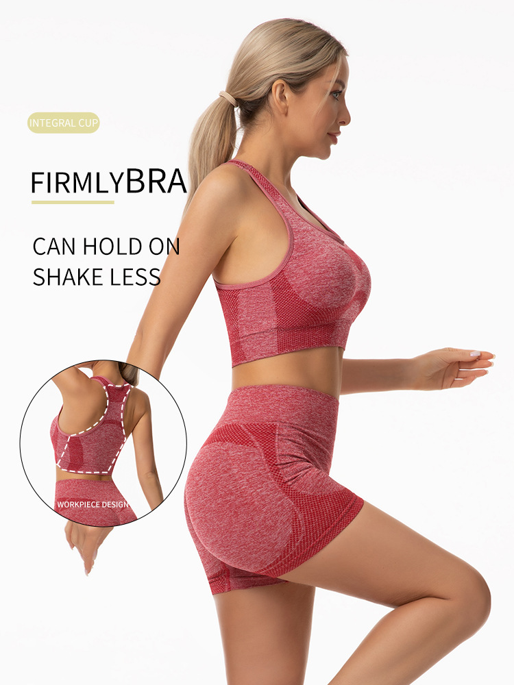 Pantalones de yoga ajustados de cintura alta sin costuras con efecto levantamiento de glúteos en forma de melocotón, pantalones de yoga para entrenamiento, pantalones deportivos para correr y fitness para mujer, amigables con la piel y que realzan los glúteos.