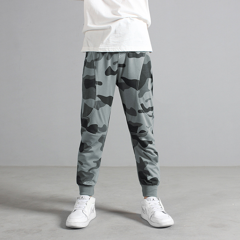 Pantalones de otoño para niños, estilo coreano, nuevos pantalones deportivos largos para niños, pantalones casuales de algodón puro para niños grandes, pantalones antimosquitos, pantalones para niños al por mayor