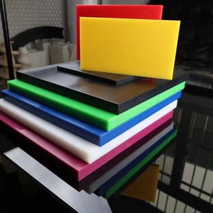 White POM plate plastic steel black race steel rod color processing polyformaldehyde plate blue rod zero cut anti-static POM plate