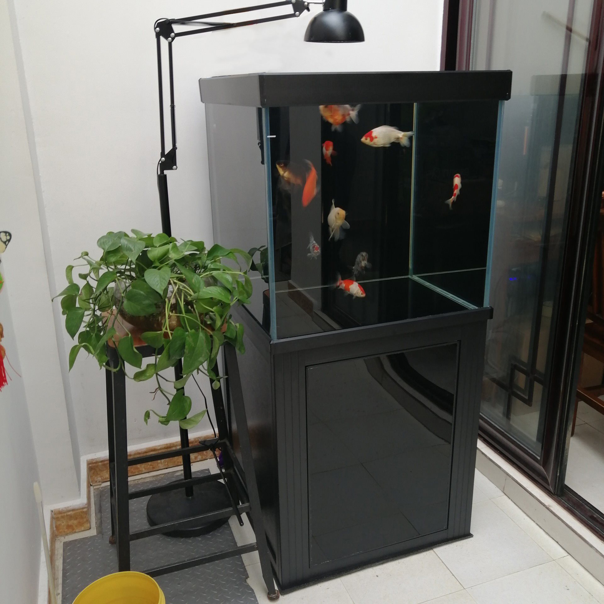 Aquarium, tape, protective corner covers, slide, aluminum alloy