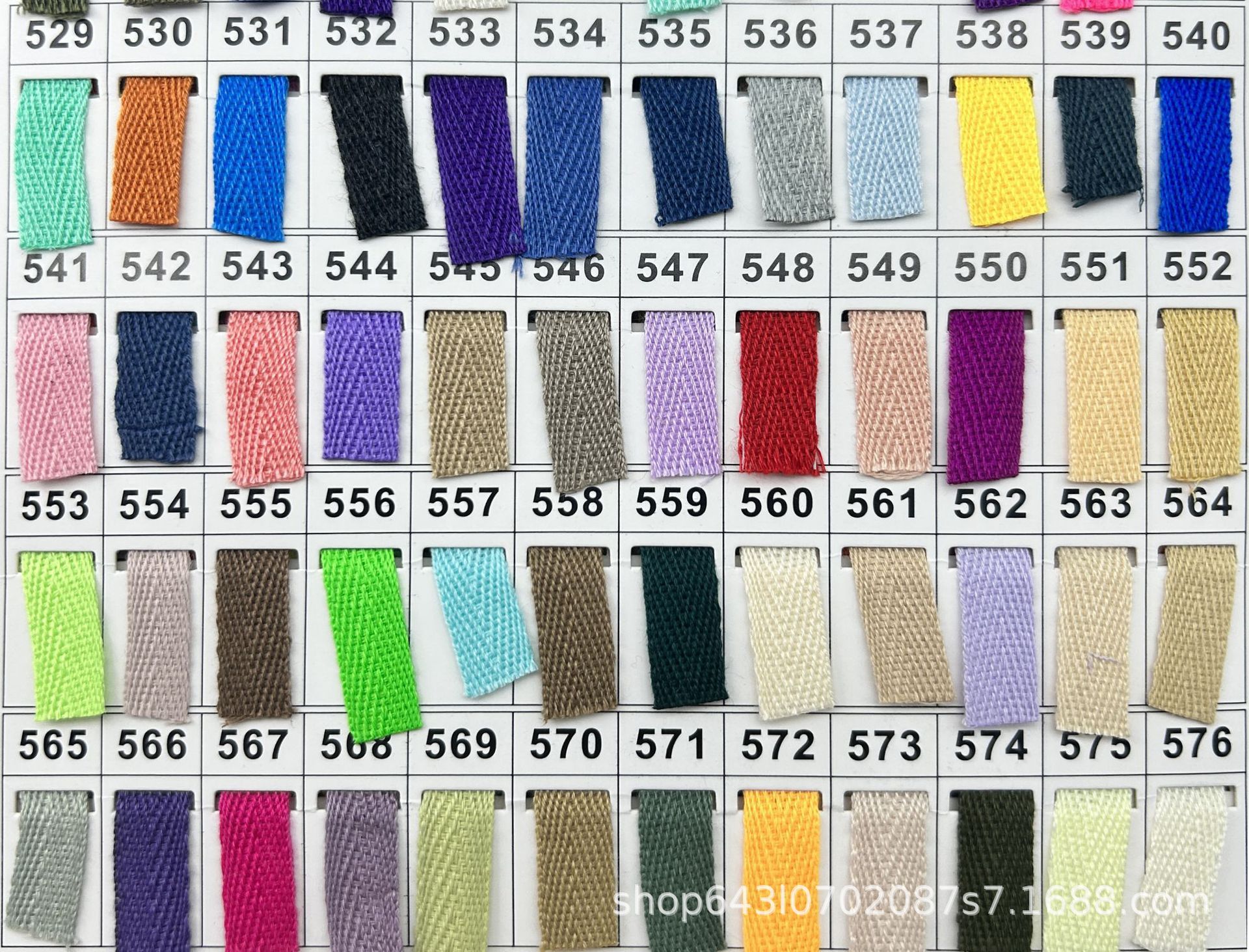 Cinturón de algodón multicolor en herringbone 1cm de cuello trasero chaqueta de ropa infantil accesorios de prenda de cuello bolsa de banda de borde image 8