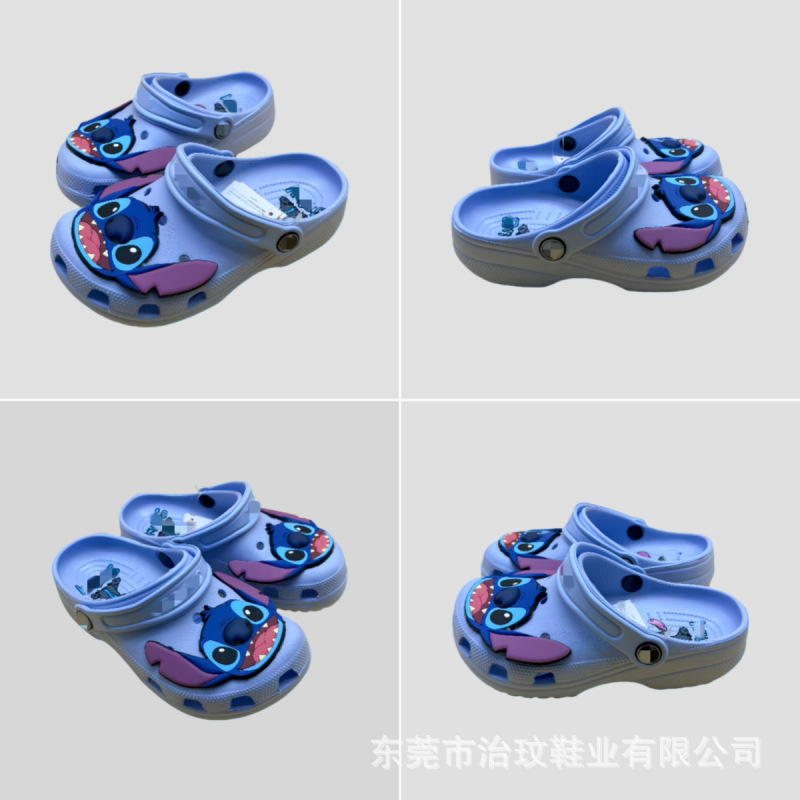 Cros Niños Stie-Zai Junto Hole Zapatos Super Suave Resbaladizo Transpirable Sandalinas de playa al aire libre Zapatillas al por mayor