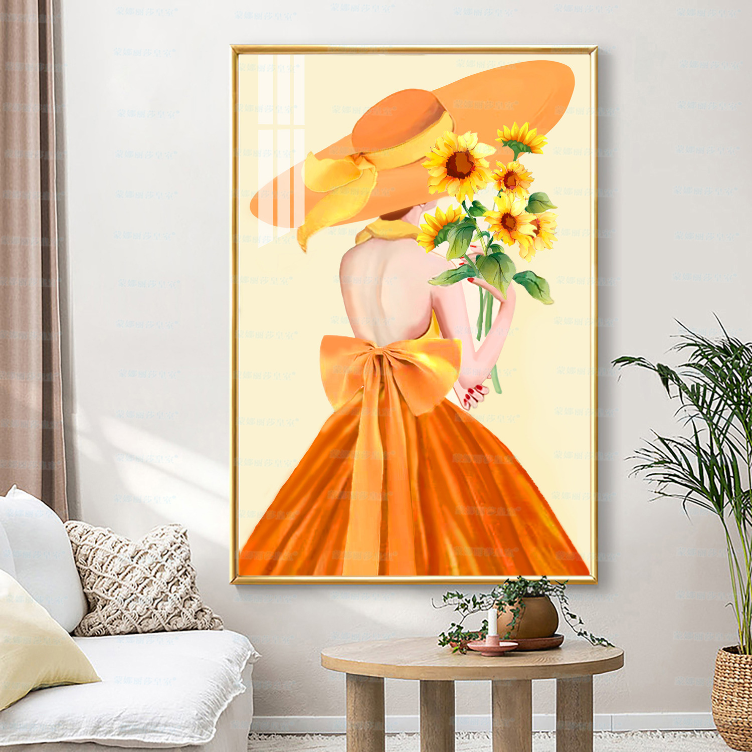 Colección de Punto de Cruz Mona Lisa Nueva Edición: Figuras Artísticas Simples y Lujosas, Artesanías Decorativas para Sala de Estar image 7