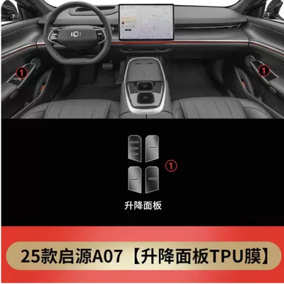 Models Suitable for Changan Qiyuan: Car interior film - lifting-panel-film