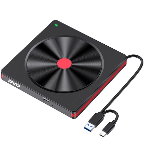 CD-R/W LightScribe Drivestation Desktop Computer DVD Disc Burner Laptop External Optical Drive Box Direct Manufacturer Sale