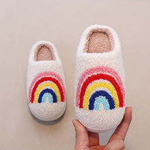 M 77732 Strawberry couple slippers 莓情侣居家棉拖跨境