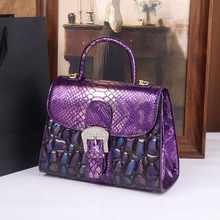 2025新款时尚石头纹通勤包高级感单肩斜挎手提包大容量百搭女包